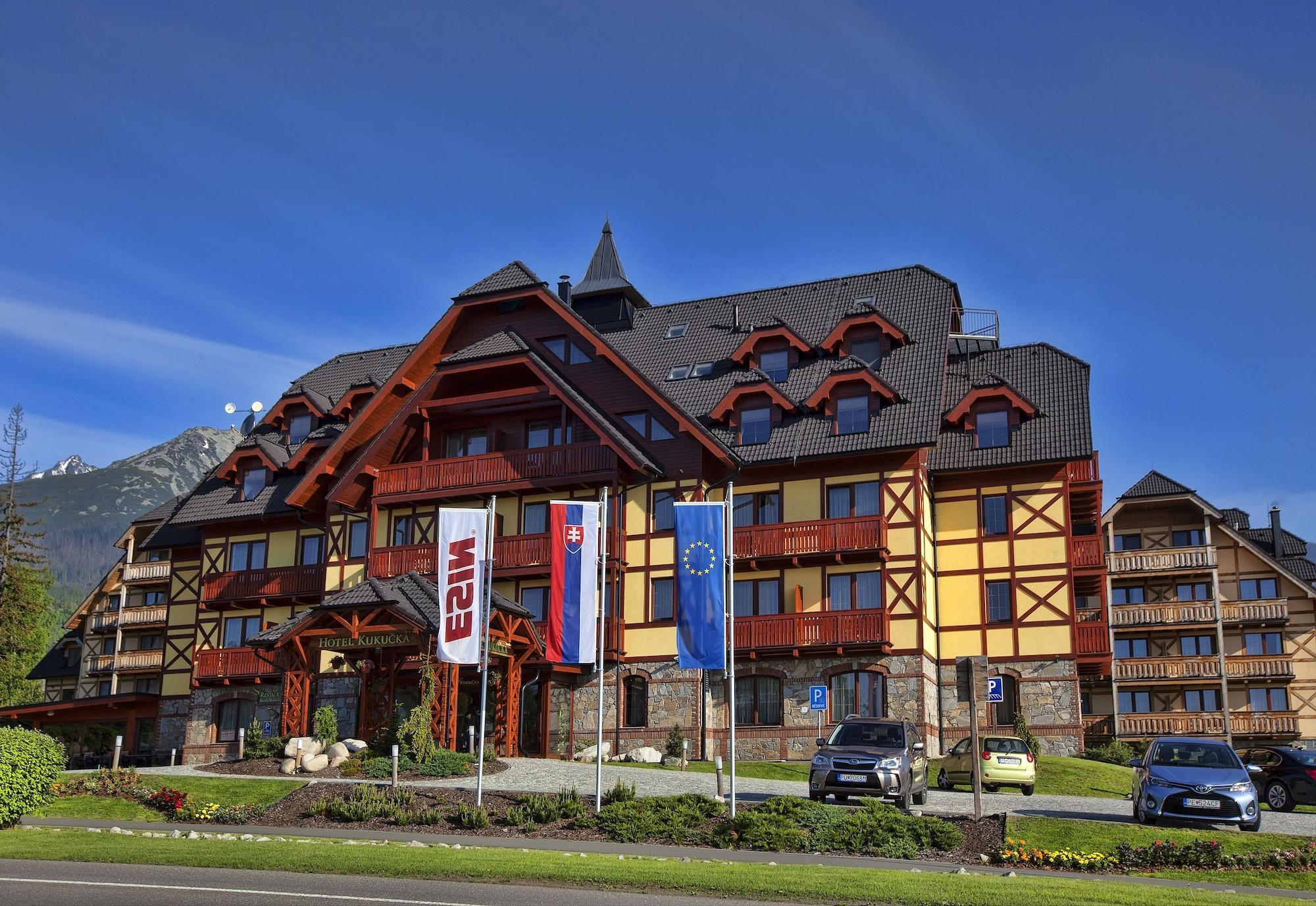 Apartman Kukucka Mountain View Tatranská Lomnica Dış mekan fotoğraf