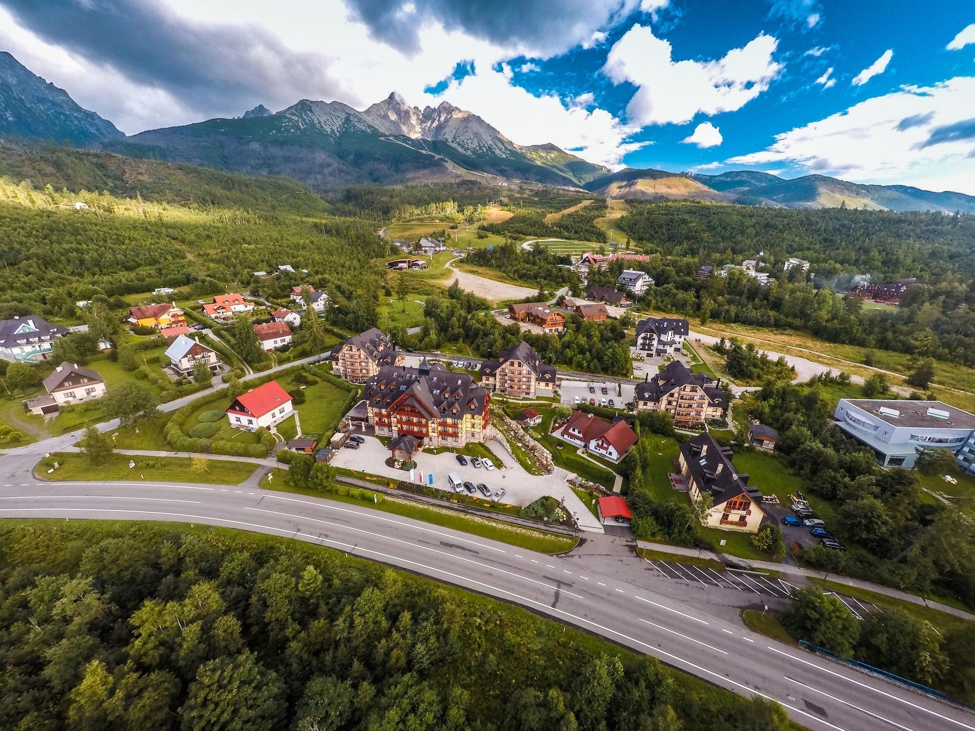 Apartman Kukucka Mountain View Tatranská Lomnica Dış mekan fotoğraf