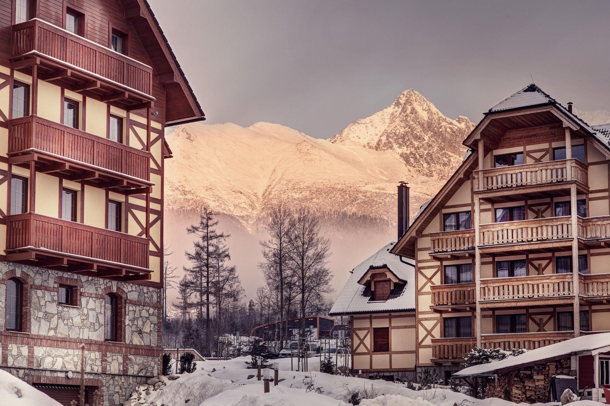 Apartman Kukucka Mountain View Tatranská Lomnica Dış mekan fotoğraf